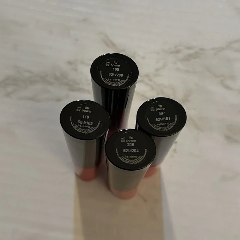 Giorgio Armani lip power‎ long lasting lipstick bundle